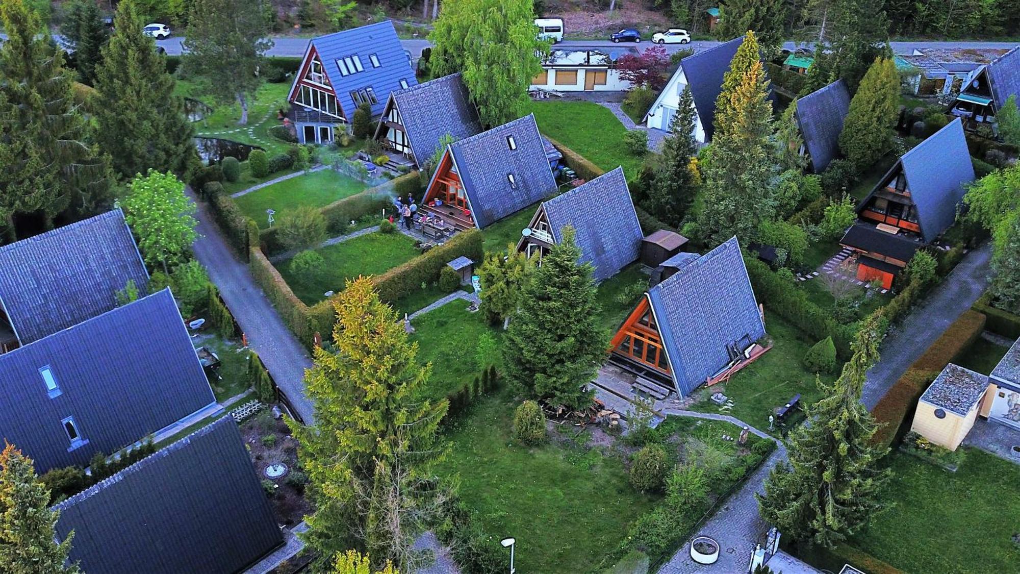 Nurdachhaus Ferienpark Schellbron Schellbronn Exterior photo
