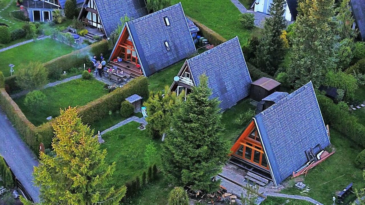 Nurdachhaus Ferienpark Schellbron Schellbronn Exterior photo